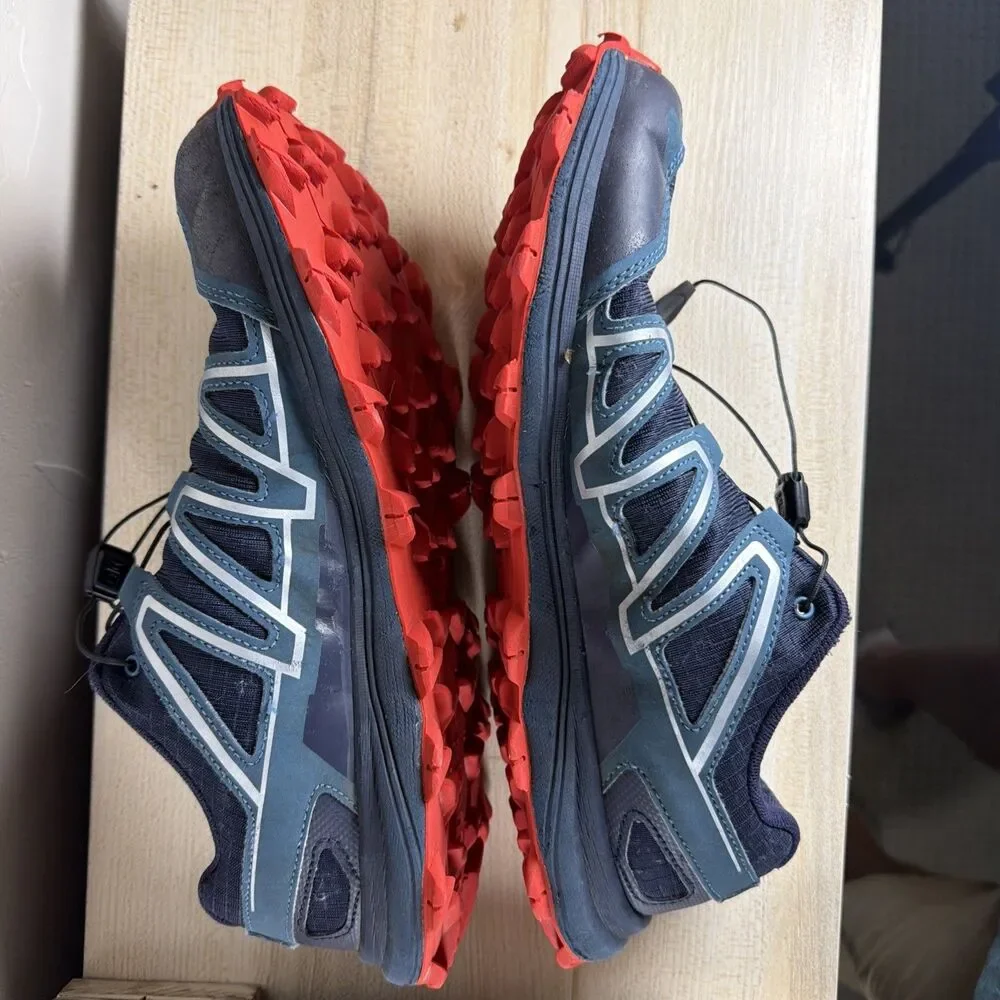 Salomon Speedcross 5 Blue Trail Shoes Mens 10.5